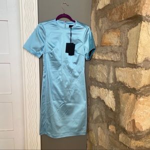 COPY - Cynthia Rowley satin sheath dress NWT